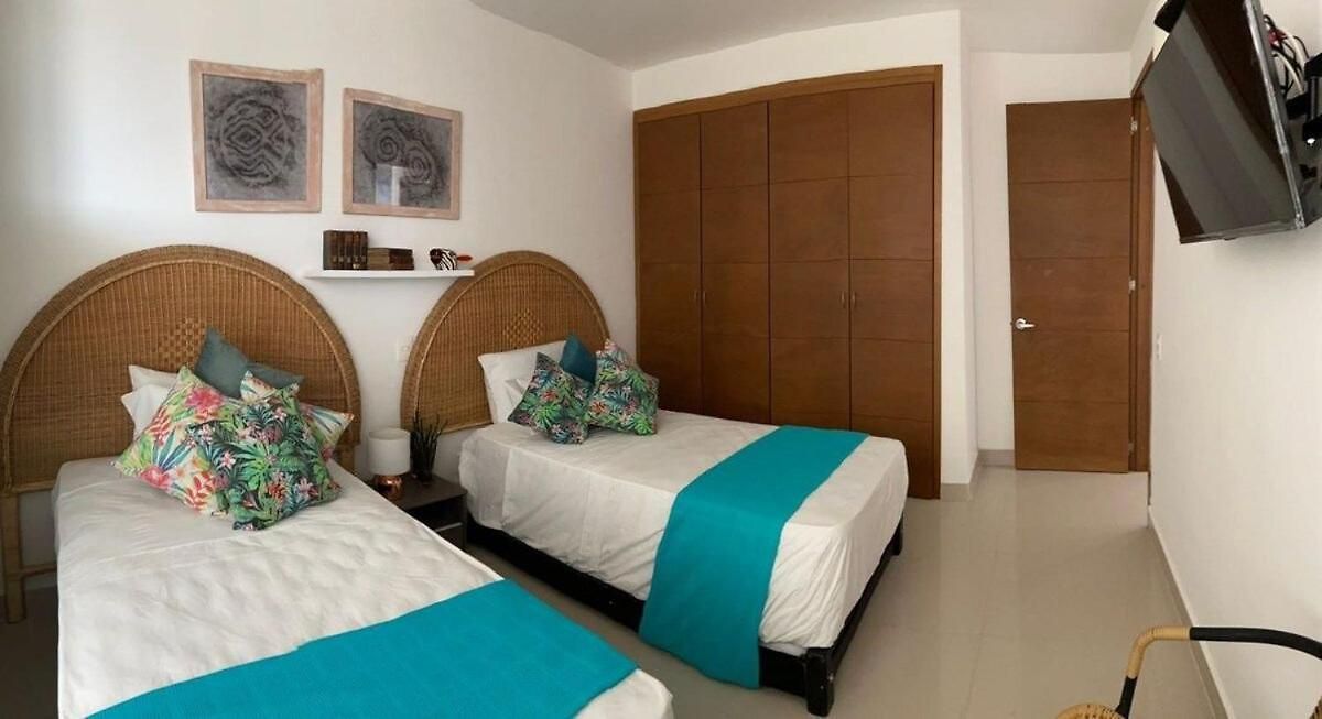 Apartamento The Tropical And Chic Flat At 20b2 *