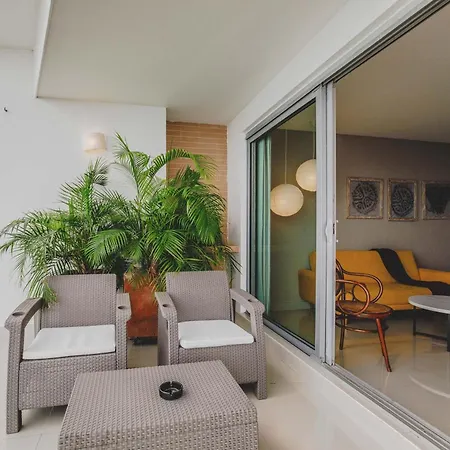 Apartamento The Tropical And Chic Flat At 20b2