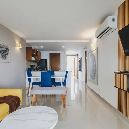 The Tropical And Chic Flat At 20b2 Apartamento Cartagena