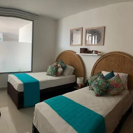 Apartamento The Tropical And Chic Flat At 20b2 *