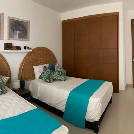 Apartamento The Tropical And Chic Flat At 20b2 *