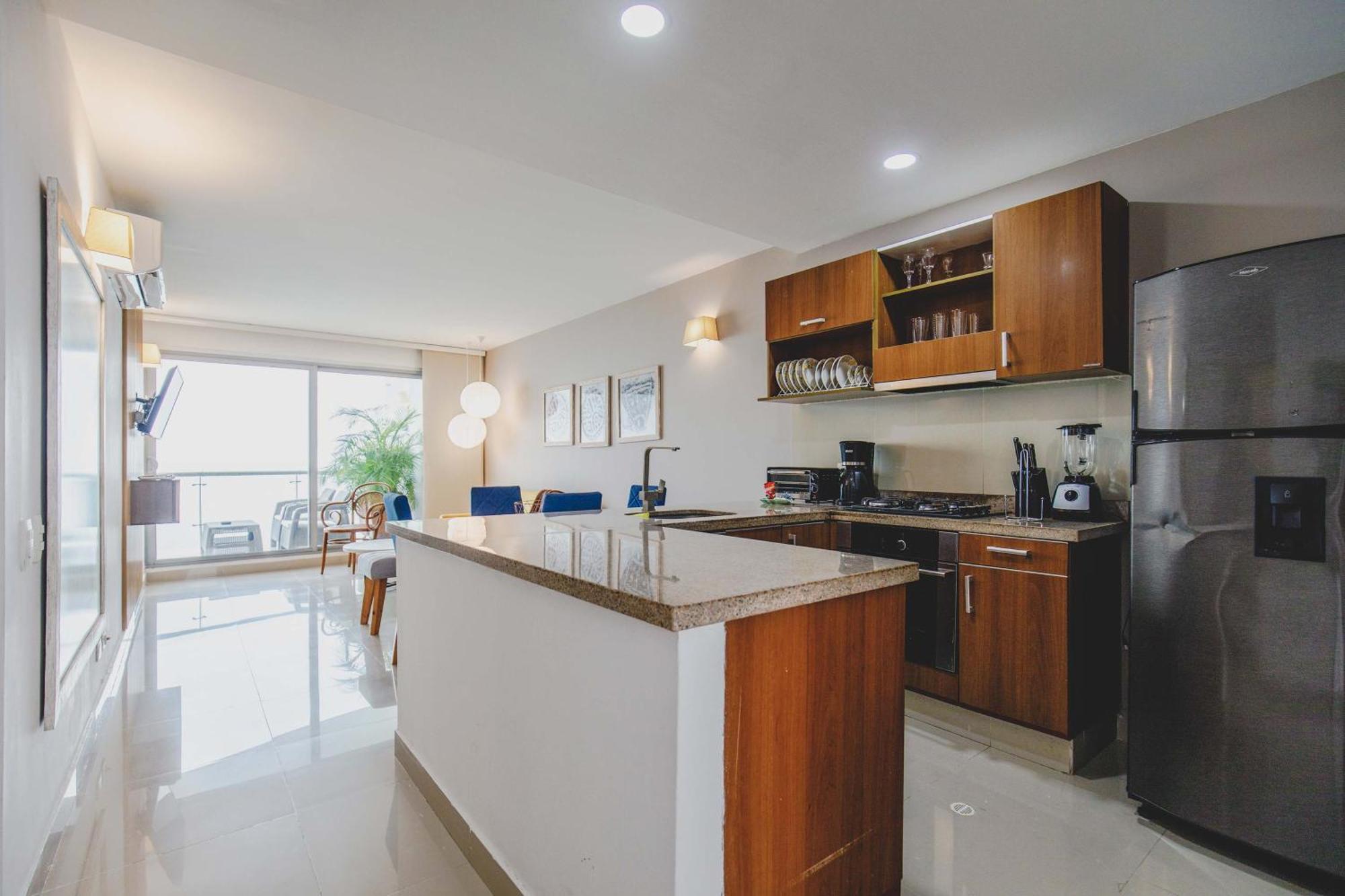 The Tropical And Chic Flat At 20b2 Apartamento