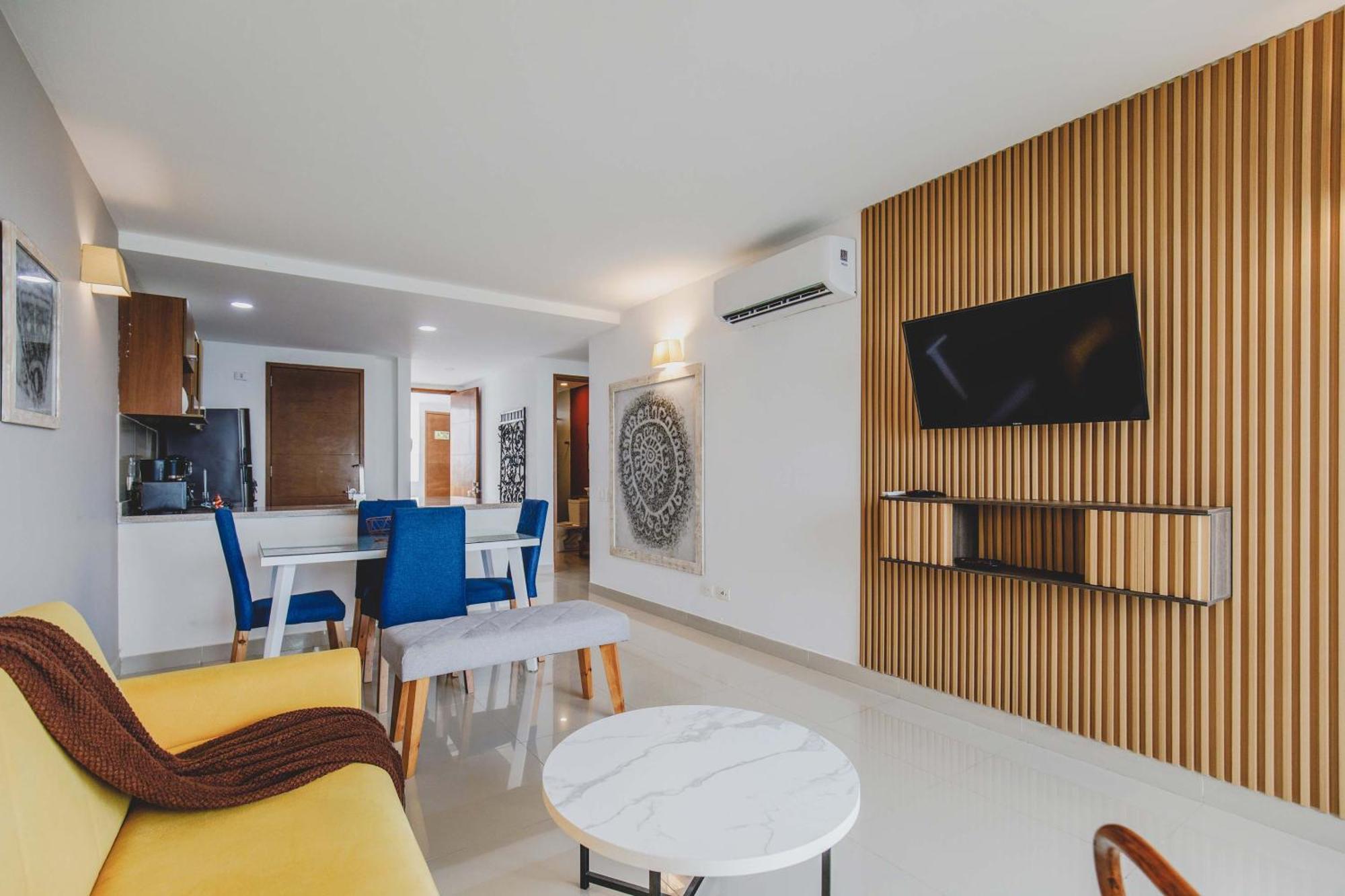 The Tropical And Chic Flat At 20b2 Apartamento