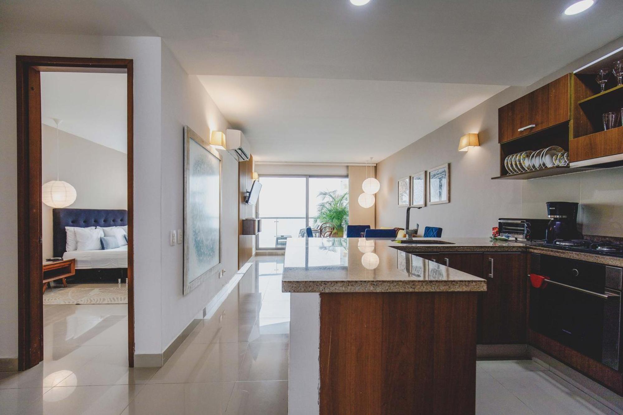 The Tropical And Chic Flat At 20b2 Cartagena