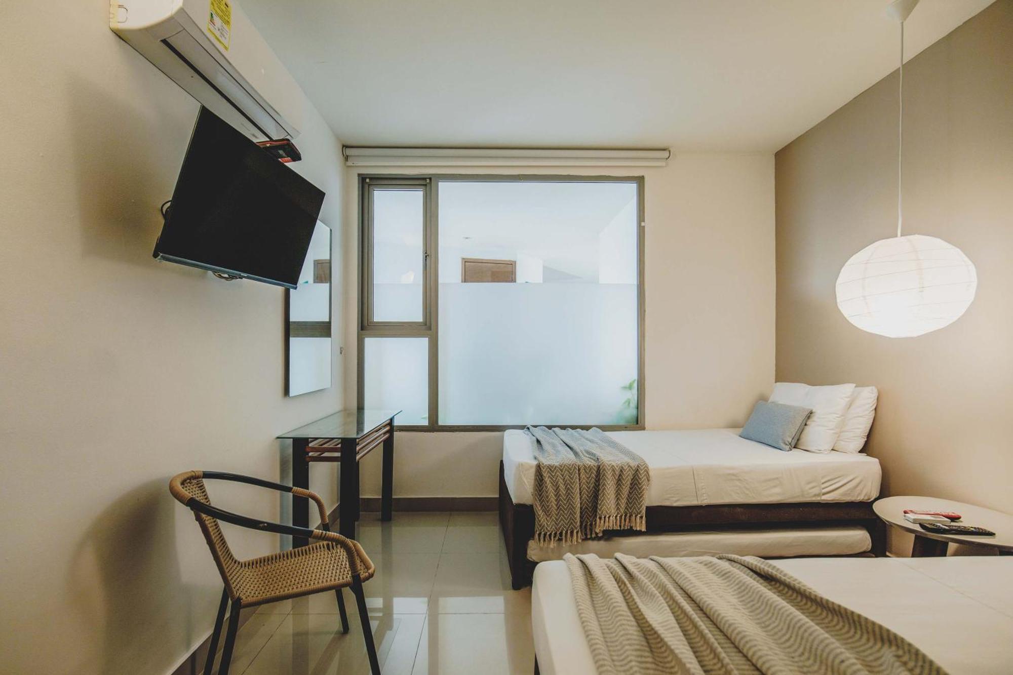 The Tropical And Chic Flat At 20b2 Apartamento