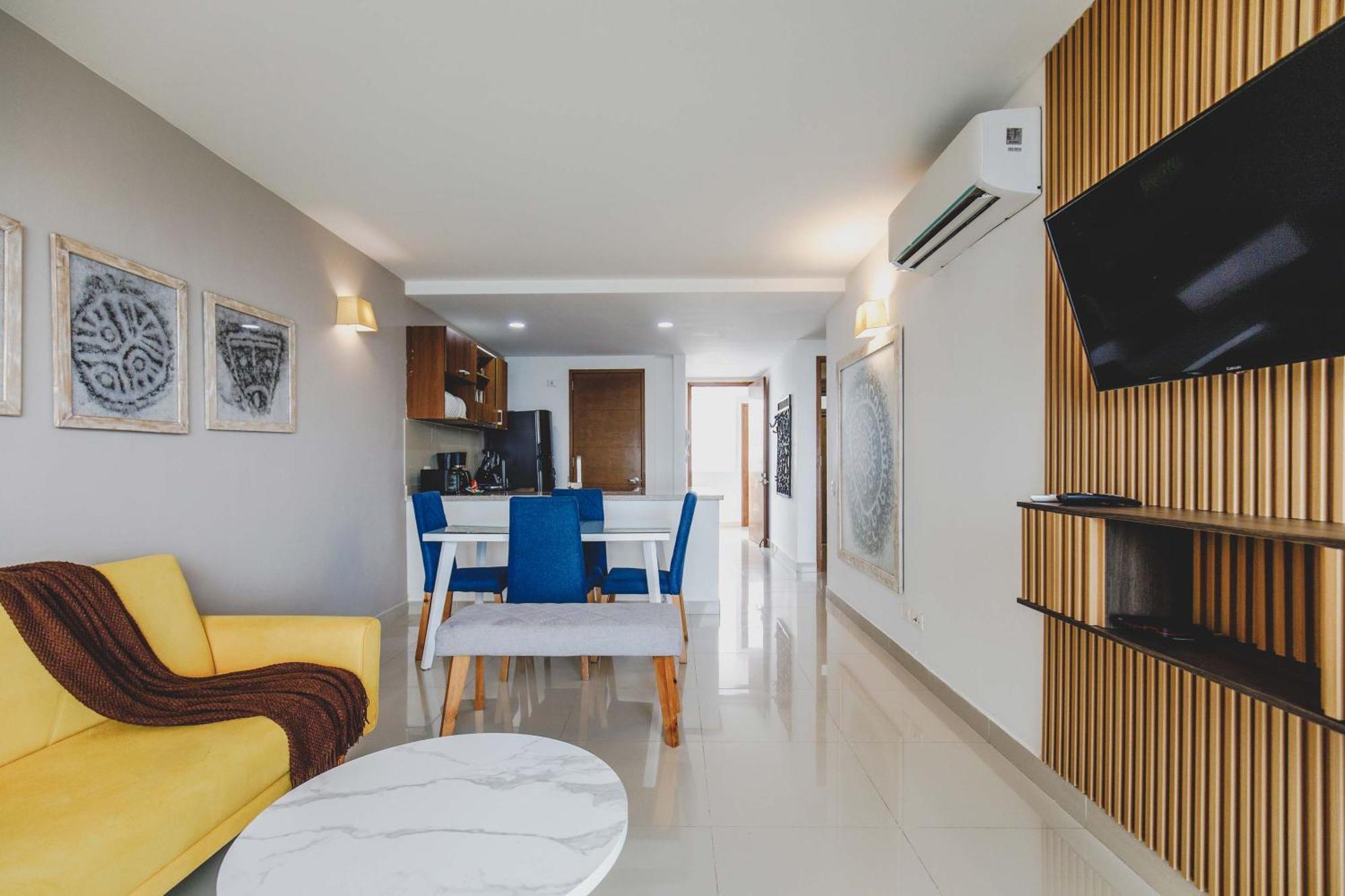 The Tropical And Chic Flat At 20b2 Apartamento Cartagena